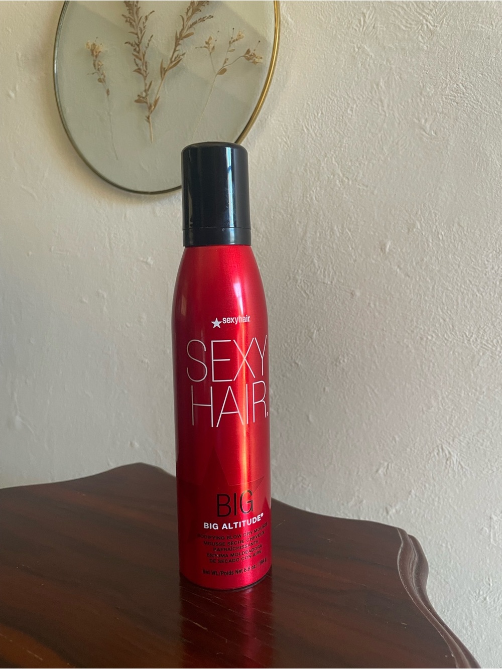 Sexy Hair Big Altitude Volumizing Mousse - Red